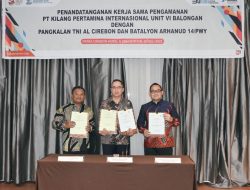 Pertamina RU VI Balongan Tingkatkan Aspek Keamanan Kerja Sama dengan Arhanud 14/PWY dan Lanal Cirebon