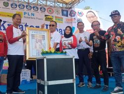 Senam HUT Ke 4 Media Kreator Jabar Berlangsung Semarak, Bupati Nina Agustina Raih Penghargaan dan Siti Risnawati Raih Motor