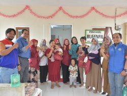 Kuatkan Peran Tangani Stunting, Manajemen RU VI Salurkan Bantuan melalui Posyandu