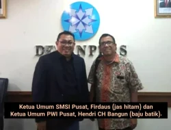 Sah !, Hendri Ch Bangun, Penasehat SMSI Pusat Terpilih Menjadi Ketua Umum PWI Pusat Periode 2023-2028