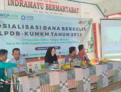 Kang Hero Sosialisasikan Dana Bergulir LPDB-KUMKM Kementerian Koperasi UKM 2023 di Indramayu