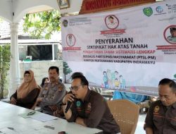 Peserta PTSL Desa Gabuswetan Berterimakasih Adanya Program Sertifikat Tanah