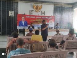 Aleg DPR RI Dr. Ir. H .E. Herman Khaeron M. Si Sosialisasikan Empat Pilar Kebangsaan
