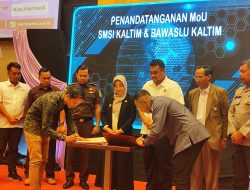 Makali Kumar Hadiri Rakerda SMSI Kaltim dan Deklarasi Pemilu Damai di Berau