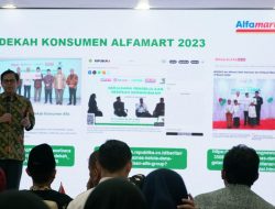 50.000 Lebih Penerima Manfaat Terbantu dari Sedekah Konsumen Alfamart
