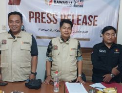 Meminimalisir Pelanggaran Kampanye Pemilu 2024, Panwaslucam Juntinyuat Lakukan Tindakan Pencegahan