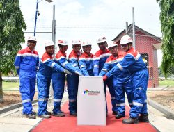 PT KPI RU VI Balongan Resmikan Pembangkit Listrik Tenaga Surya