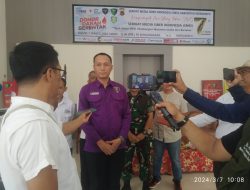 HUT ke 7 SMSI, Donor Darah Serentak di Indramayu Didukung Penuh TNI-Polri