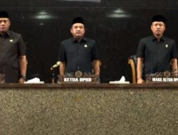 DPRD Indramayu Gelar Rapat Paripurna, Penyampaian Jawaban Atas Pendapat Bupati Nina Agustina Terhadap Raperda