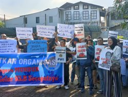 Anggota PWI Se-Bandung Raya Desak Pusat Segera Gelar KLB, Tuntut Mundur Ketum Hendry Ch. Bangun