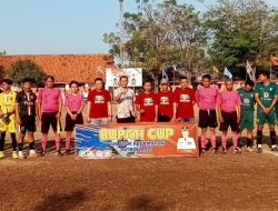 Camat Patrol Buka Turnamen Sepak Bola Bupati Cup HUT R.I Ke-79 2024