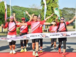 Perwira Pertamina Relay Maraton 30 KM, Jelang 30 Tahun Kilang Balongan