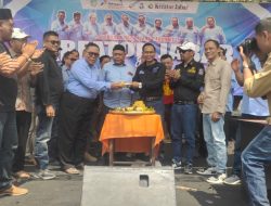 Peringati HUT Ke-5, Media Kreator Jabar Gelar Syukuran dan Senam Sehat