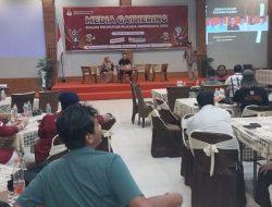 KPU Indramayu Bersama Ratusan Wartawan, Gelar Sosialisasi Pilkada Indramayu 2024