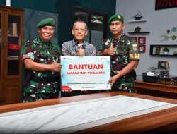 Dukung Produktivitas kerja TNI, Pertamina RU VI Salurkan Bantuan untuk Kodim 0616 Indramayu