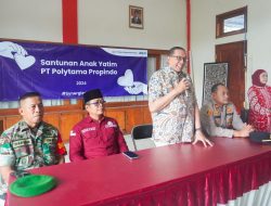 Jumat Berkah Dipengujung Tahun 2024, Polytama Salurkan Bantuan Sembako kepada Anak Yatim Piatu