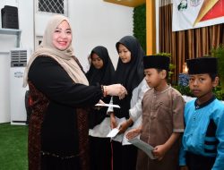 Wujud Syukur Akhir Tahun, KWP RU VI Gelar Potong Tumpeng, Doa Bersama dan Santuni 50 Anak Yatim