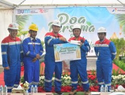 Berbagi dan Ringankan Beban, Perwira Kilang Balongan Santuni Anak Yatim