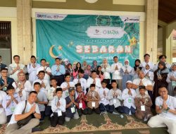 Wujudkan Lebaran Ceria, Perwira Pertamina Belikan Anak Yatim Baju Baru