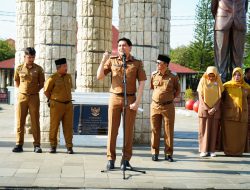 Apel Pagi Peningkatan Kinerja ASN, Bupati Lucky Hakim Tekankan Pentingnya Tingkatkan Layanan Publik