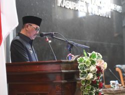 Wakil Bupati Syaefudin Sampaikan Jawaban Bupati Atas Pemandangan Umum Fraksi DPRD Terhadap 3 RAPERDA