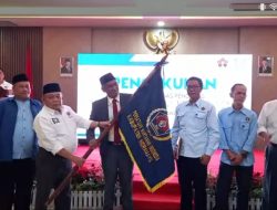 Plt Ketua PWI Provinsi Jawa Barat Danang Donoroso Kukuhkan 14 Plt Ketua PWI Kabupaten/ Kota di Indramayu