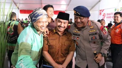 Puncak Bakti Kesehatan Hari Bhayangkara ke-79, Bupati Bekasi Dukung Kolaborasi Polri untuk Pelayanan Masyarakat