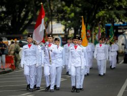 Parade Juang Bandung Lautan Api Kobarkan Semangat Nasionalisme di Hari Veteran Nasional