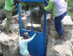 Tingkatkan Pintu Air di Panyingkiran , Perkuat Pertahanan Irigasi dan Cegah Banjir
