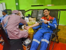 Miliki Kepedulian Tinggi, Ratusan Perwira Ikuti Aksi Donor Darah