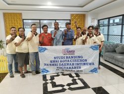 Sepakat Tingkatkan Kerjasama Antar Wilayah, SMSI Kota Cirebon Laksanakan Studi Banding ke SMSI Yogyakarta