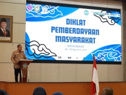 Wali Kota Bekasi Buka Diklat Pemberdayaan Masyarakat bagi Aparatur Dinas Perhubungan