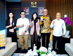 Menteri Komdigi Meutya Hafid Terima Kunjungan Ketua Umum PWI terpilih Akhmad Munir dan Ketua DK terpilih Atal S. Depari