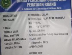 Pemkab Indramayu, Merehabilitasi Inprastruktur Jalan Desa Sukahaji