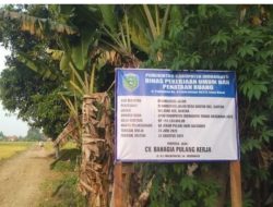 Pekerjaan Jalan Betonisasi di Desa Gantar, Warga Menyambut Antusias