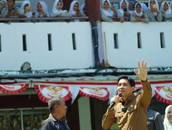 Bupati Lucky Hakim keliling Sekolah, Imbau Pelajar Indramayu Tak Ikut Demo