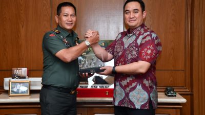 GM Kilang Balongan Kunjungi Pangdam III/ Siliwangi, Jaga Sinergitas Pengamanan Kilang