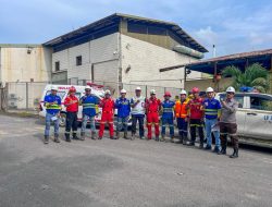Sinergi dengan Program Keselamatan Pertambangan Nasional, NHM Gelar Simulasi Penanganan Tumpahan Sianida
