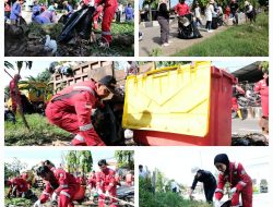 Sinergi Atasi Sampah, Kilang Balongan Bersama KLHK dan DLH Indramayu Gelar Aksi Bersih Sampah di Indramayu