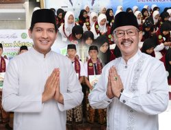 Momen Peringatan Sumpah Pemuda dan Hari Santri Nasional, Bupati Lucky Hakim Sahkan Perbup Pesantren, Harapkan Generasi Muda Indramayu Berakhlak Mulia