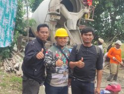 Pemdes Mangunjaya Dibawah Kepemimpinan Kuwu H Nurhakim Realisasikan Banprov 2025 untuk Betonisasi Jalan Desa
