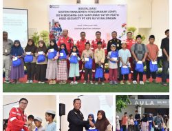 Jum’at Berkah, Security Kilang Pertamina Balongan Santuni 50 anak Yatim