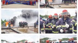 Kilang Pertamina Balongan Beri Pelatihan Pemadaman Kebakaran Untuk Pekerja Pertamina Patra Niaga Regional JBB