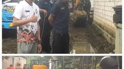 Pemdes Mangunjaya dan Warga Lakukan Normalisasi Irigasi dengan Sistem Gotong-Royong