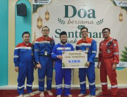 Doa Bersama dan Santunan, Dari Pekerja Pertamina Patra Niaga Kilang Balongan Wujudkan Keandalan dan Keselamatan Operasional