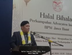 Ketua Umum Sultan Junaidi S.Sy MH Hadiri Halal Bihalal PAI Jabar di Bandung, Memperkuat Kebersamaan dan Persatuan di Antara Advokat