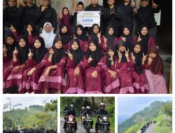 Riding Puluhan Kilometer, Fungsi Produksi 1 Pertamina Patra Niaga Kilang Balongan Salurkan Santunan Rp10 Juta