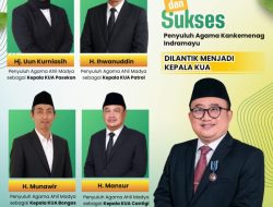 Catatan Sejarah, Perempuan Satu-Satunya dari Jawa Barat Asal Indramayu, Hj.Uun Kurniasih, S.Ag Dilantik Sebagai Kepala KUA