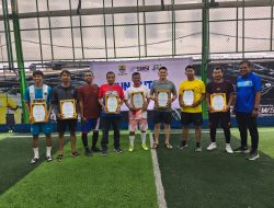 Meriahkan Hari Jadi Cirebon ke-599, SMSI Kota Cirebon Gelar Fun Futsal Bareng Forkopimda dan Organisasi Media