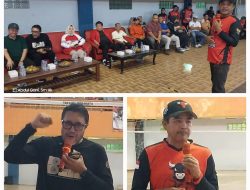 Ono Surono Membuka Turnamen Bola Voli Indor Bung Karno Cup 2026 di Gor Singalodra Indramayu